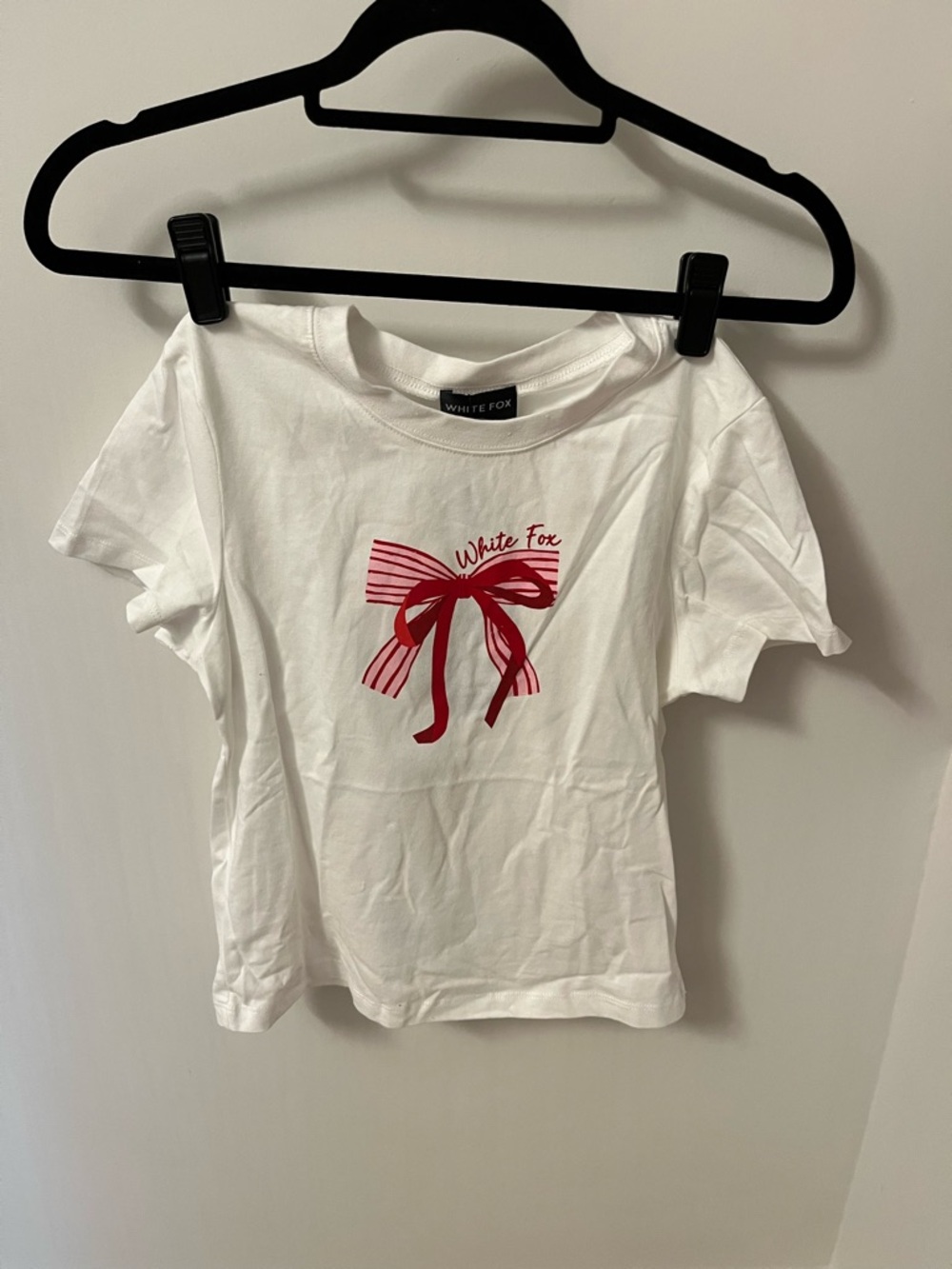 Whitefox white red pink Bow Pajama Set